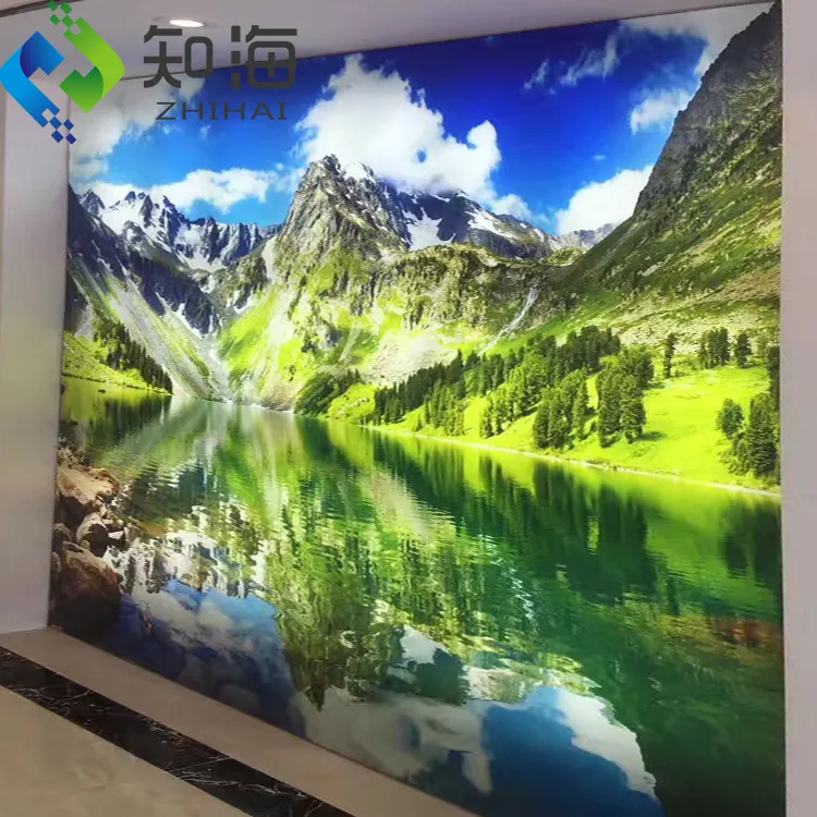 ZHIHAI – papier peint mural en Pvc, panneau mural pour décoration de salle de cinéma, impression 3d, Design graphique, revêtement mural moderne à vie