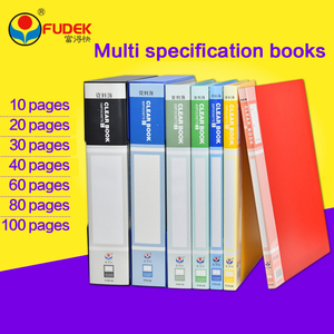 40 trang Hiển thị cuốn sách rõ ràng thư mục tập tin A4 Pp Chất liệu thư mục trình bày - Product Image 3