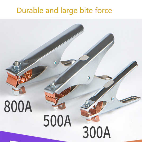 Welding Crocodile Clamp, 260/300/500a Brass A Shape Ground Welding Earth Clamp For Welding Machine (260a - View #3