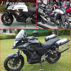 Arceau de sécurité universel pour moto HONDA Pazoma, <span class=keywords><strong>noir</strong></span>, Protection du moteur, <span class=keywords><strong>CB500F</strong></span> 2013 — 2017, prix d'usine - Product Image 5