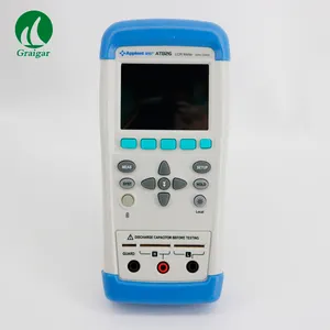 New AT826 Độ Chính Xác 0.2% USB LCR Meter ESR Tester Điện Cầu Màn Hình Cảm Ứng TFT-LCD 100 hz, 120 hz, 1 khz, 10 khz, 100 kH L, C, R, Z