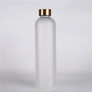 喷漆磨砂玻璃水瓶350毫升，550毫升，750毫升，1000毫升