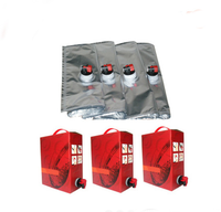 1L, 3L, 5L, 10L dongguan Fruits Jus BAVOIR sac dans le distributeur de boîte