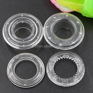 Oval plastik tirai Lubang, 27mm mata ikan plastik grommet