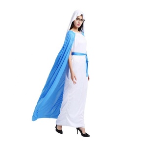 Nuevo disfraz de <span class=keywords><strong>monja</strong></span> de Carnaval de Halloween, disfraz de Cosplay de sacerdote femenino, disfraz de <span class=keywords><strong>monja</strong></span> Sexy negra cruzada - Product Image 4
