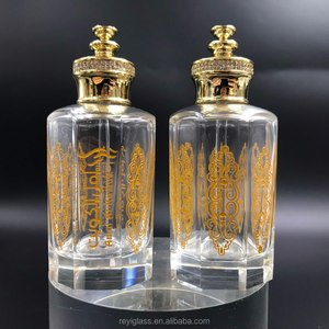 36ML di vendita Calda Fantasia Attar Bottiglia di Cristallo con gioielli di lusso cap per oud olio e profumo - Product Image 4