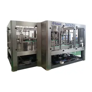 Carbonated drink filling machine full automatic carbonated mixer 16C filling temperature