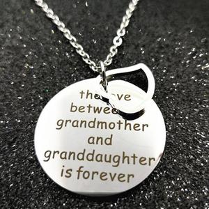 Collana di cristalli Birthstone, l'amore tra nonna e nonna è per sempre collana famiglia gioielli regalo di natale