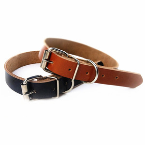 Kalung Anjing Kulit Asli Tahan Lama untuk Latihan dan Jalan-jalan - Product Image 6