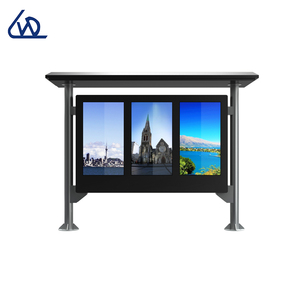 Ngoài trời không thấm nước quảng cáo LCD player/Totem/kiosk/màn hình với ba 42 inch màn hình - Product Image 2