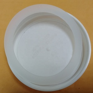 Joints en silicone transparents réutilisables de qualité alimentaire pour couvercles de bocaux Mason à large ouverture - Product Image 2