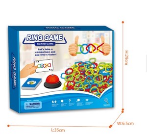 Juguetes educativos para niños, juego interactivo de entretenimiento cognitivo con formas de colores, juego de mesa con gancho - Product Image 1