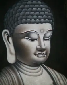 Pintura y caligrafía de Buda de alta calidad, producto en oferta