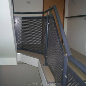 Préfabriqué intérieur en fer forgé rampe d'escalier en métal pour utilisation en toute sécurité - Product Image 3