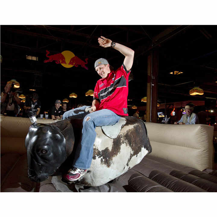 Realistic Mechanical Bull Riding Machine - Inflatable Bull