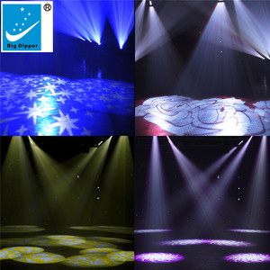 90 W luz principal móvil 8 Arco Iris Gobo 8 colores 16 canales LS90 - Product Image 4