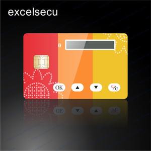 Muestras Gratis PET/PVC estándar ISO sistema bancario seguridad pantalla LCD tarjeta inteligente RFID - Product Image 4