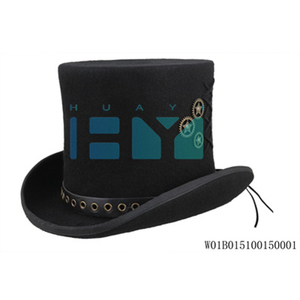 Hebei fieltro de lana negro barato sombreros para <span class=keywords><strong>tot</strong></span> venta - Product Image 1