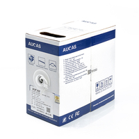De alta calidad de 305 metros Lan Cable CAT5E UTP Cable de red de cobre puro