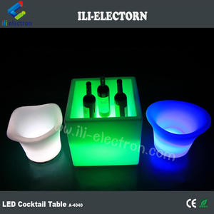 40 cm Variopinto alla moda di plastica impermeabile LED Piazza Fioriera - Product Image 3