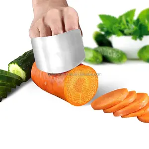 Protège-doigts outil de cuisine en silicone, protection des doigts pour les doigts, évite les blessures en tranches et les coups