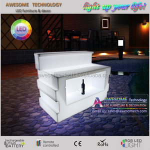 Diseño moda muebles de la barra y mármol artificial colorido llevó barra de <span class=keywords><strong>bar</strong></span> - Product Image 1