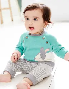 Compras en línea niños barato dibujos animados impreso Linda ropa Baba traje