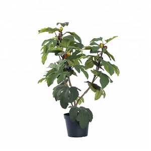Alta calidad realista interior al aire libre medio tamaño decorativo tela de plástico plantas árbol artificial - Product Image 1