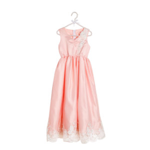 Rand bebek elbise çiçek kız butik elbiseler 2 yaşındaki çocuklar için giysi son bebek frocks net tasarımlar zarif - Product Image 2