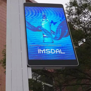 Quảng Cáo Thiết Kế MPLED 6200 Độ Sáng P6 Cực Đứng Đường Phố Màn Hình LED Ngoài Trời Đầy Đủ Màu Sắc Tùy Chỉnh Đúc Nhôm - Product Image 4