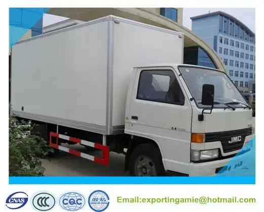 Source New generation China 5 ton JMC brand 4x2 diesel 115HP mini van truck  on m.alibaba.com