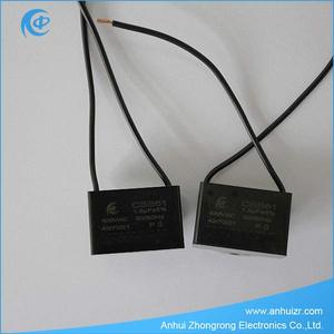 Black plastic housing Square type AC Motor capacitor cbb61 1-<span class=keywords><strong>25</strong></span> <span class=keywords><strong>uf</strong></span> - Product Image 5