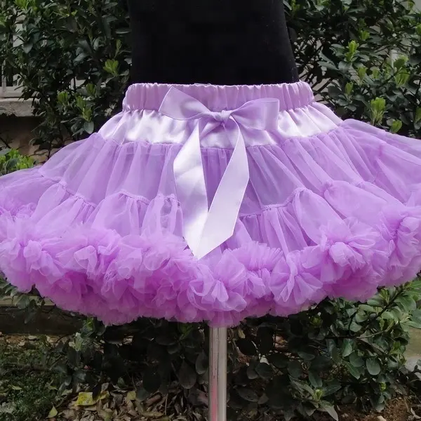 En gros filles robes bouffantes fête Tutu violet Volants Moelleux PettiSkirts tutu costumes