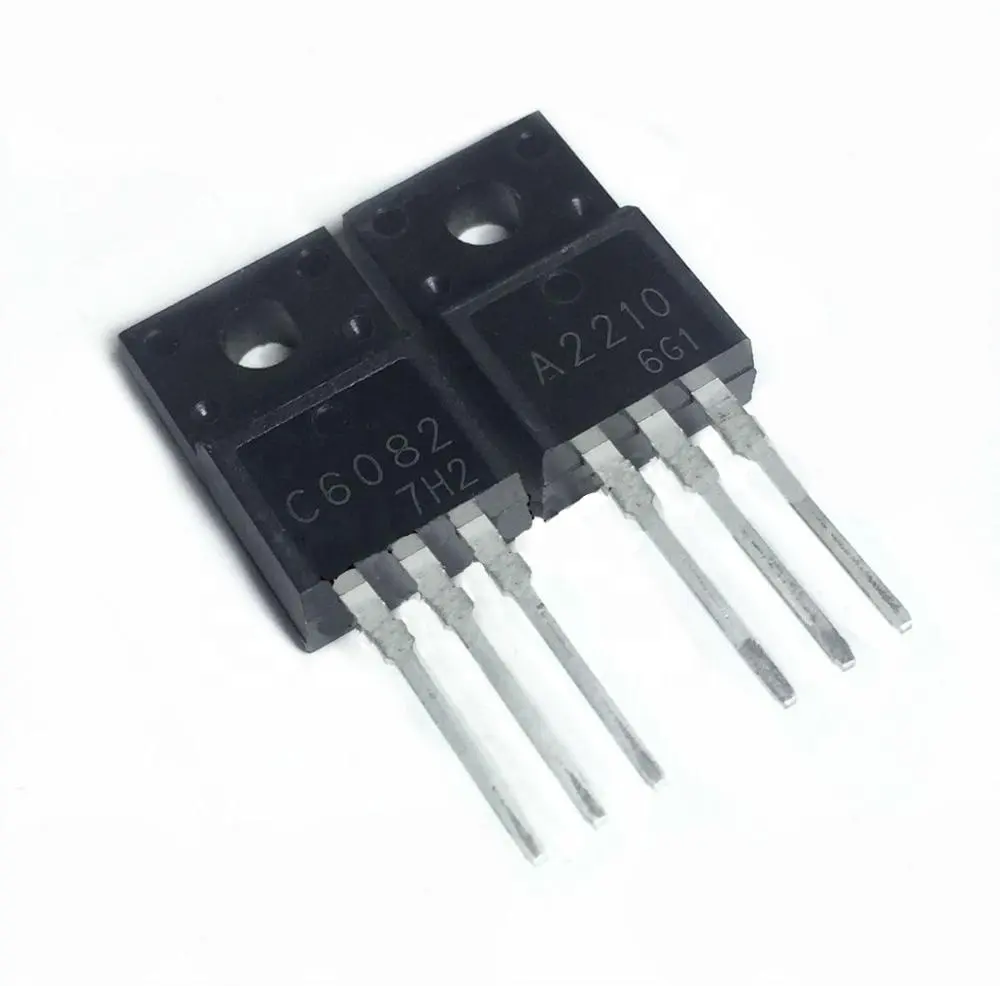 Mosfet di alimentazione transistor ic A2210 C6082 2SA2210 2SC6082 TO-220F
