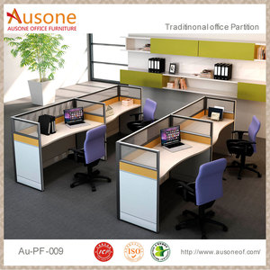 Diseño Moderno de Muebles de Oficina para Centro de Llamadas, Diseño de Cubículo de Oficina para Centro de Llamadas de 6 Asientos - Product Image 6