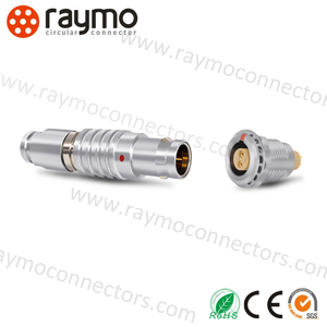 ขั้วต่อไฟฟ้าแบบวงกลมโลหะ Raymo B Series 8 ขา ตัวผู้ สำหรับกล้อง รุ่น FGG.1B.308.CLAD62Z - Product Image 3