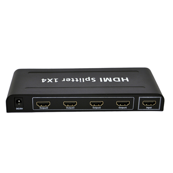 HDMI VGA Splitter 1080P 3D Ports 1x4 Splitter