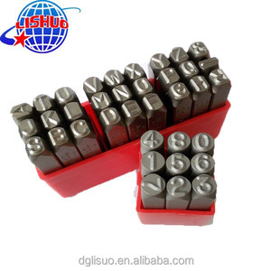 Ensemble de poinçons à lettres, ensemble de poinçons à chiffres, ensemble de poinçons à alphabet - Product Image 1