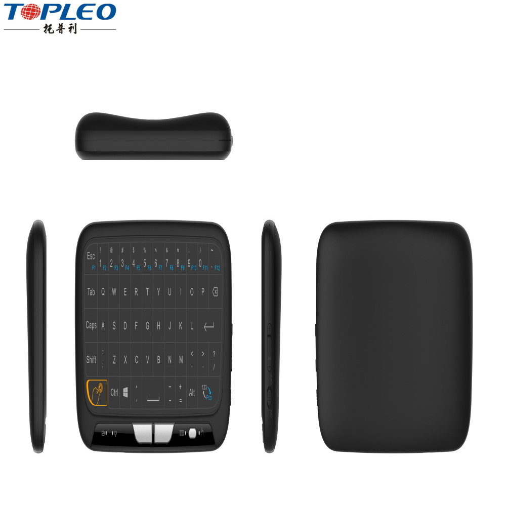 H18 usb 2.4 ГГц Беспроводная Аккумуляторная Тачпад клавиатура мышь combo сенсорный свободно на гладкой поверхности стекла
