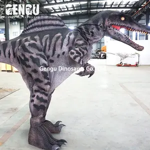 Dinossauro kigurumi dinossauro de silicone