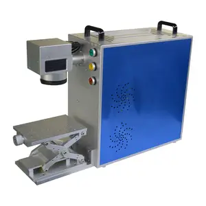fiber laser 20w 30w 50w metal card printer printing machine