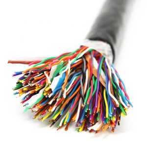 Lõi Rắn Không Có Oxy Đồng <span class=keywords><strong>100</strong></span> Cặp Cáp Điện Thoại Mã Màu - Product Image 5