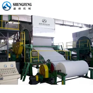 Fully Automatic 1880mm 8-10T Toilet Tissue Paper Making Machine Production Line Price