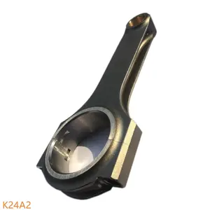 K24a2 Baut 3 8 Sae 4340 Penempaan Poros Panjang Standar H Beam Baja Connecting Rod untuk Aku VTEC Mesin Mobil balap Bagian Acura TSX