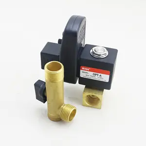 OPT-A Type 1/2'' Manufacturers Timed Air Compressor Automatic Water Drain Solenoid Valve 24v