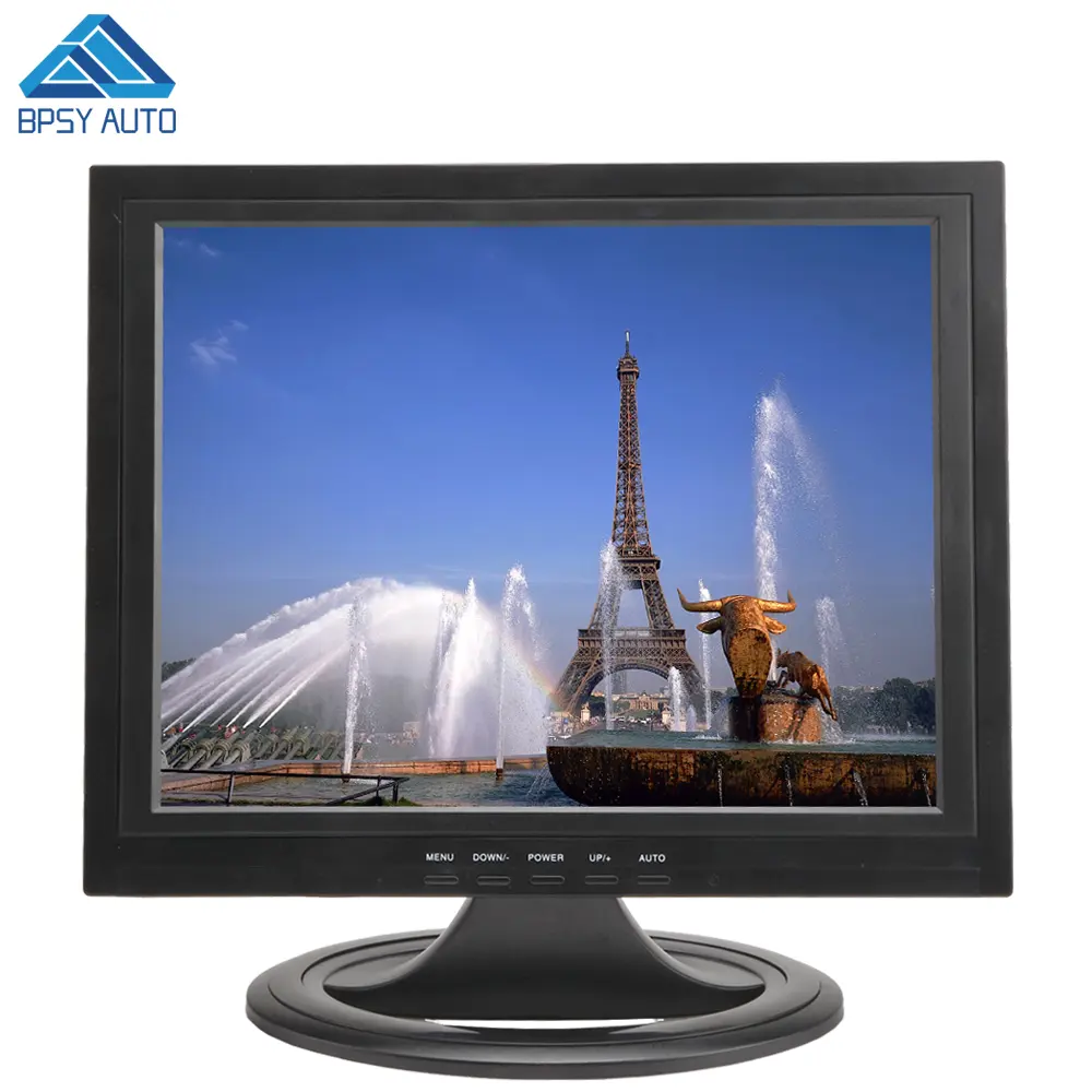 Square LCD Monitor with TV Port 17 Inch HDMIED Input LCD TV Monitor