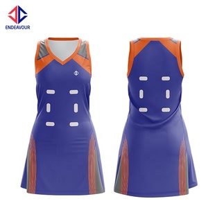 Bán Hot Thiết Kế Miễn Phí Tùy Chỉnh Màu Sắc Máy In Thăng Hoa Netball Đồng Phục - Product Image 5