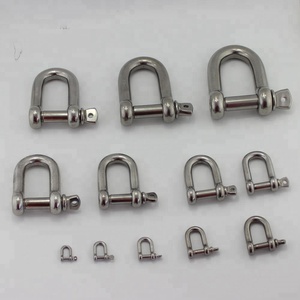 M5 không gỉ Marine nâng vít clevis Pin Châu Âu loại D còng bạc Thép không gỉ đánh bóng với vít cổ áo Pin zhibo - Product Image 5