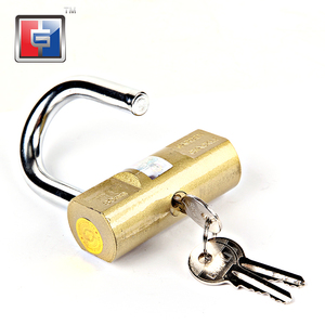 30 35 36 38 40 Mm D Berbentuk Anti Cut Di Luar Menggunakan Gembok Kunci Beberapa Keamanan Pintu D Berbentuk Solid Brass Padlock