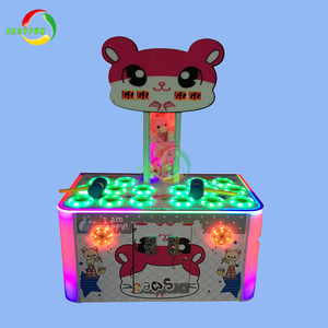 Trẻ em thương mại đồng tiền hoạt động hạnh phúc búa đánh ếch trò chơi <span class=keywords><strong>Arcade</strong></span> máy - Product Image 2